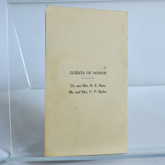 1927 Carl Marquette's College Boys Mother's & Dad's Day Frolic Dance Card - Picture 4 of 4